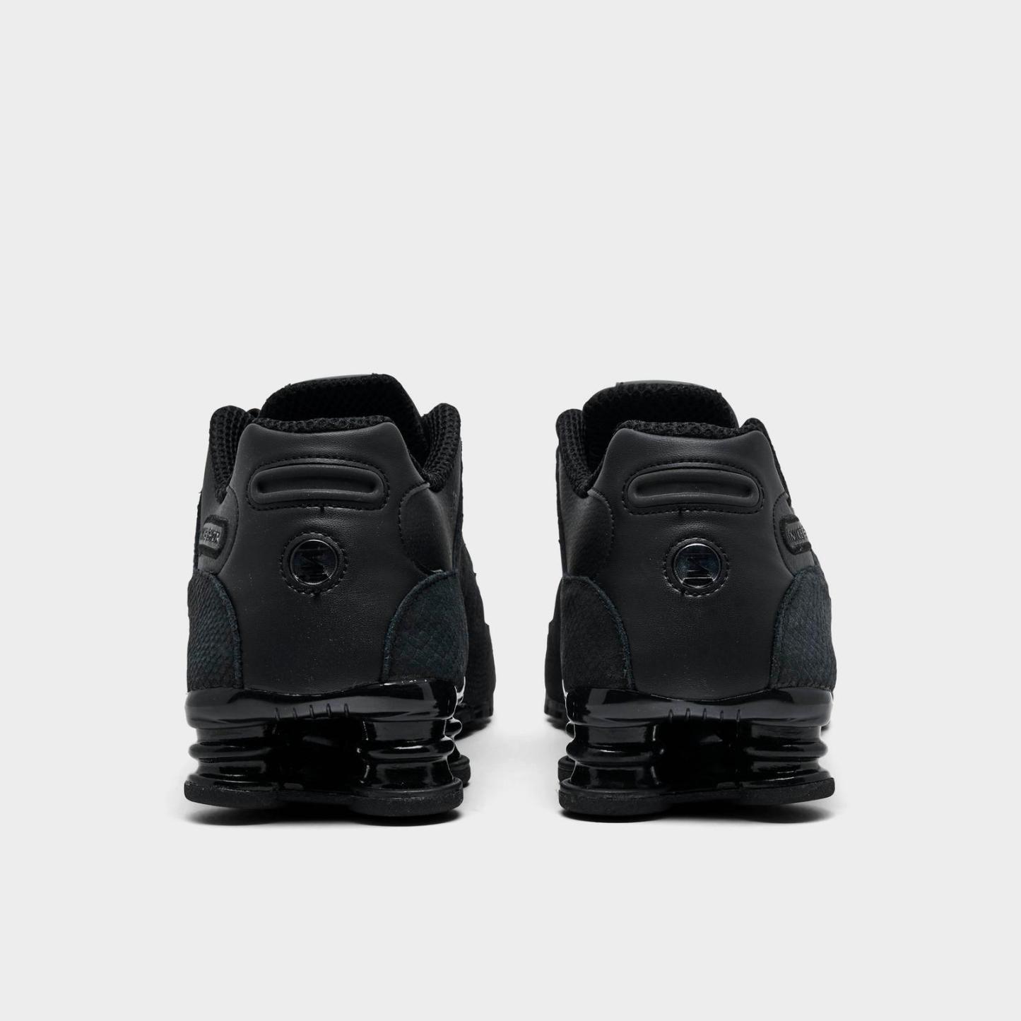 Men's Nike Shox NZ Casual Shoes - Black/Black/Black (378341-001)