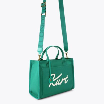 Kurt Geiger London Kurt's Cabana Kurt Tote Bag - Green - view 3