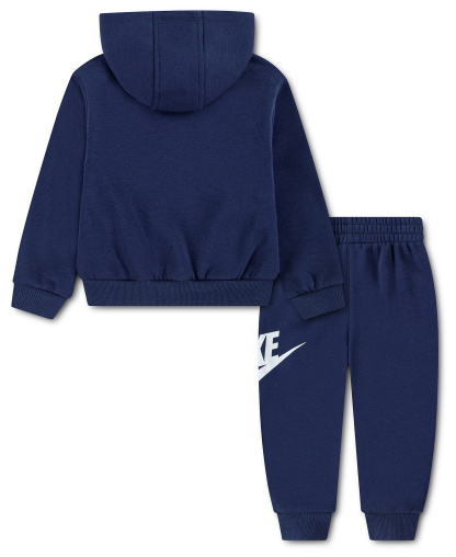Nike Toddler Boys' and Girls' 2T-4T Club Fleece Long-Sleeve Hoodie and Pants, 2-Piece Set - Midnight Navy