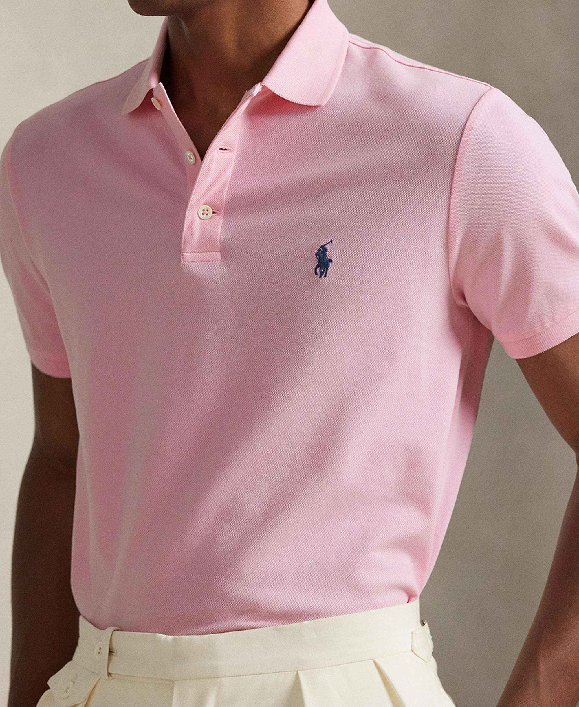 Polo Ralph Lauren Men's Classic-Fit Polo Shirt - Carmel Pink