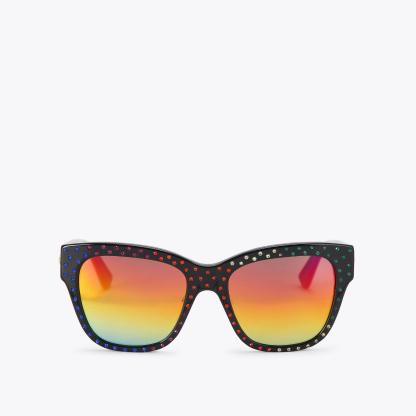 Kurt Geiger London Shoreditch Square Sunglasses - Multi Colored