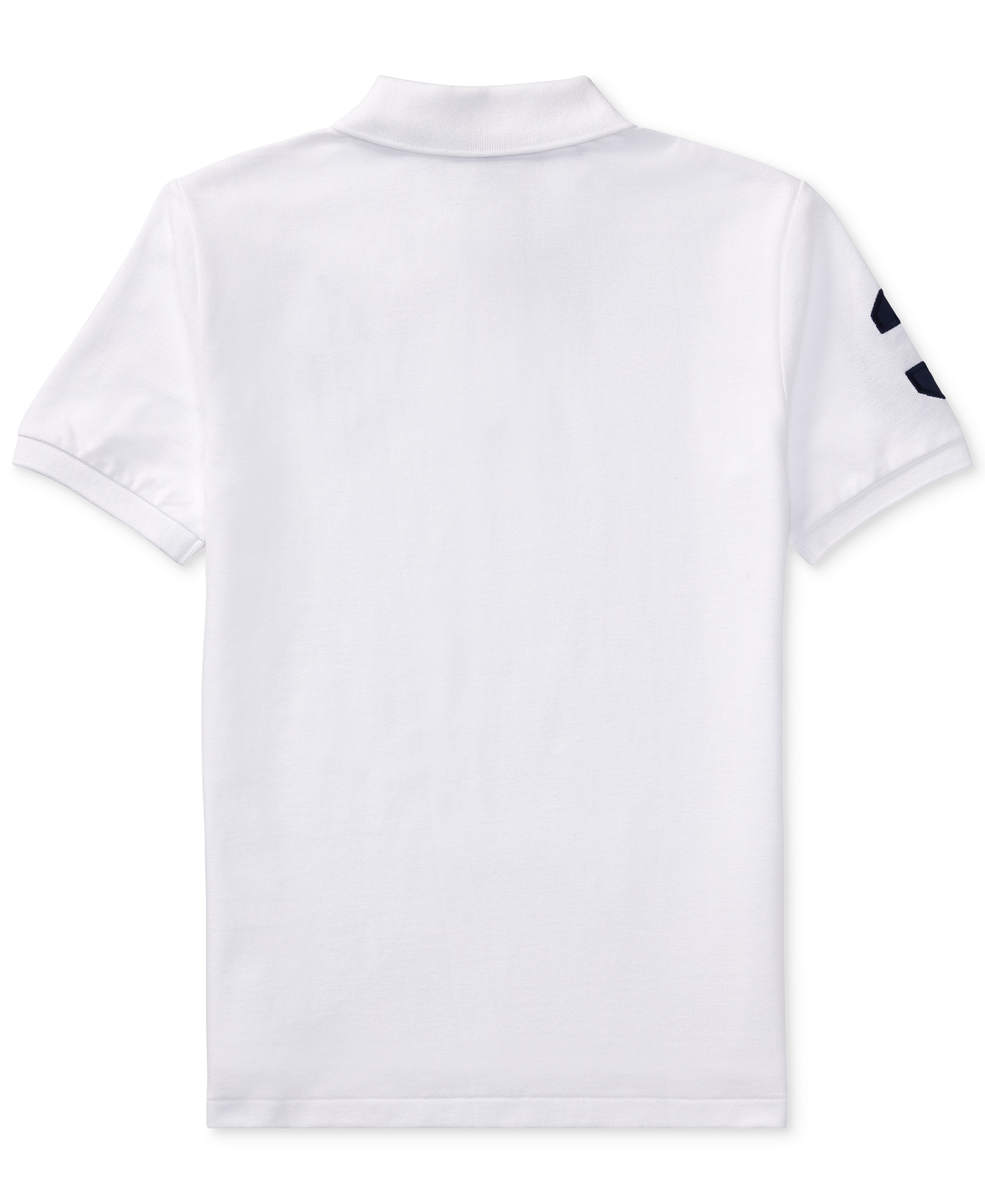 Polo Ralph Lauren Boys' 8-20 Big Pony Cotton Mesh Short-Sleeve Polo Shirt - White