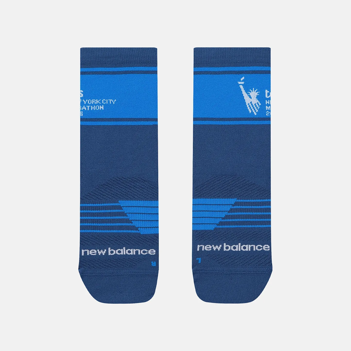 New Balance NYC Marathon Quarter Sock, AC7246PATD