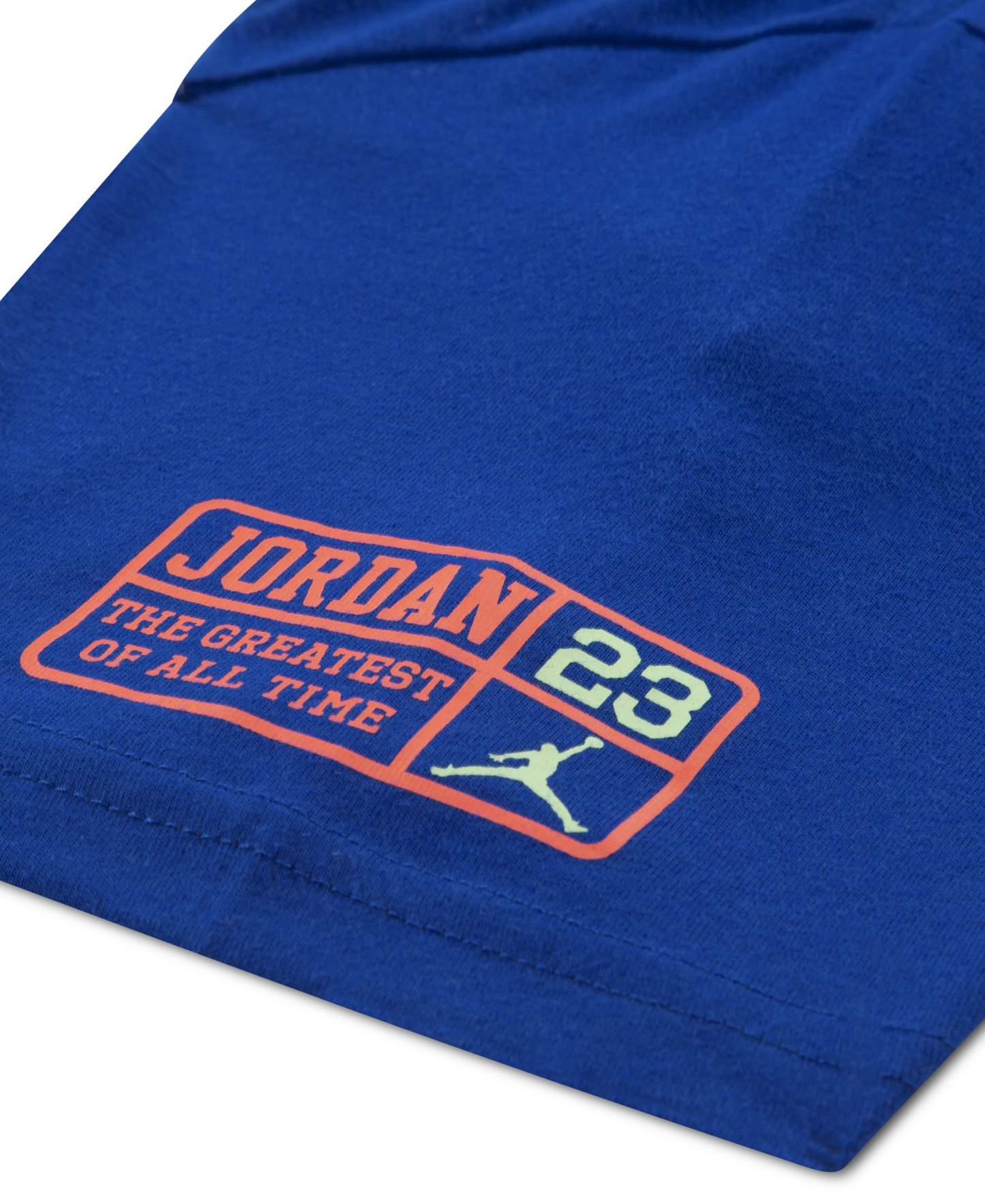 Jordan Boys' 8-20 Ball World Short-Sleeve T-Shirt - Game Royal