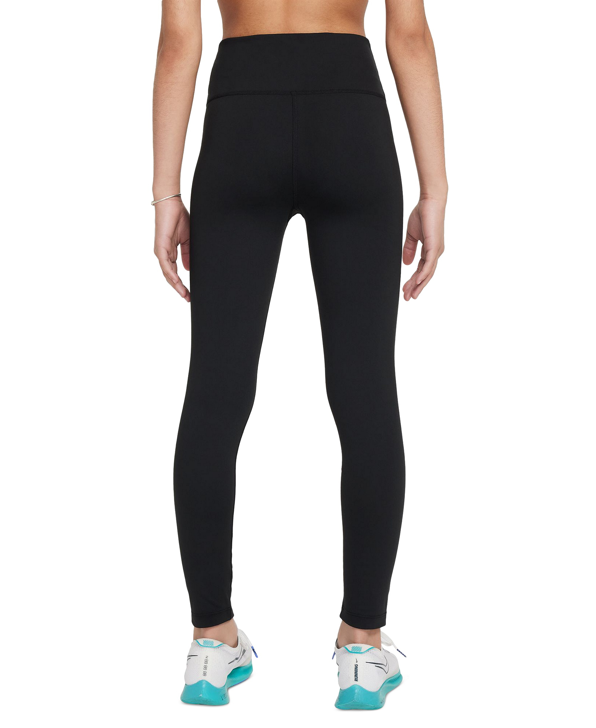 Nike Girls' 7-16 One Dri-FIT High-Waisted Leggings - Black