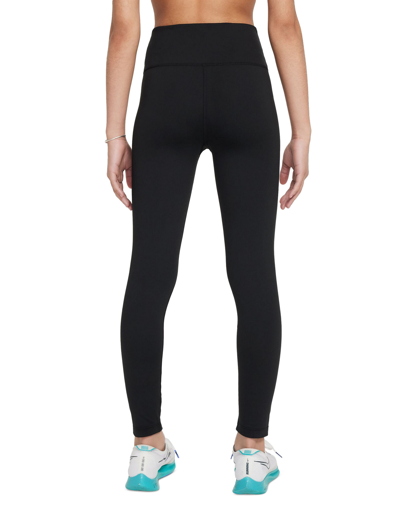 Nike Girls' 7-16 One Dri-FIT High-Waisted Leggings - Black