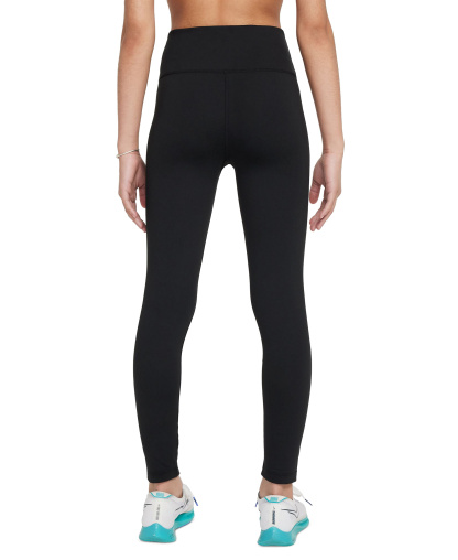 Nike Girls' 7-16 One Dri-FIT High-Waisted Leggings - Black