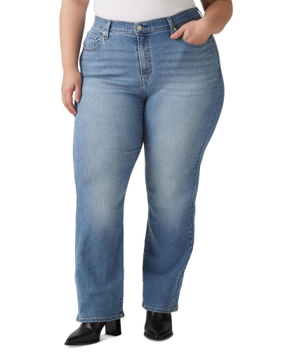 Levi's Women's 724 Straight-Leg Jeans - Eternal Indigo Mid