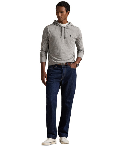 Polo Ralph Lauren Men's Hooded Jersey - Gray