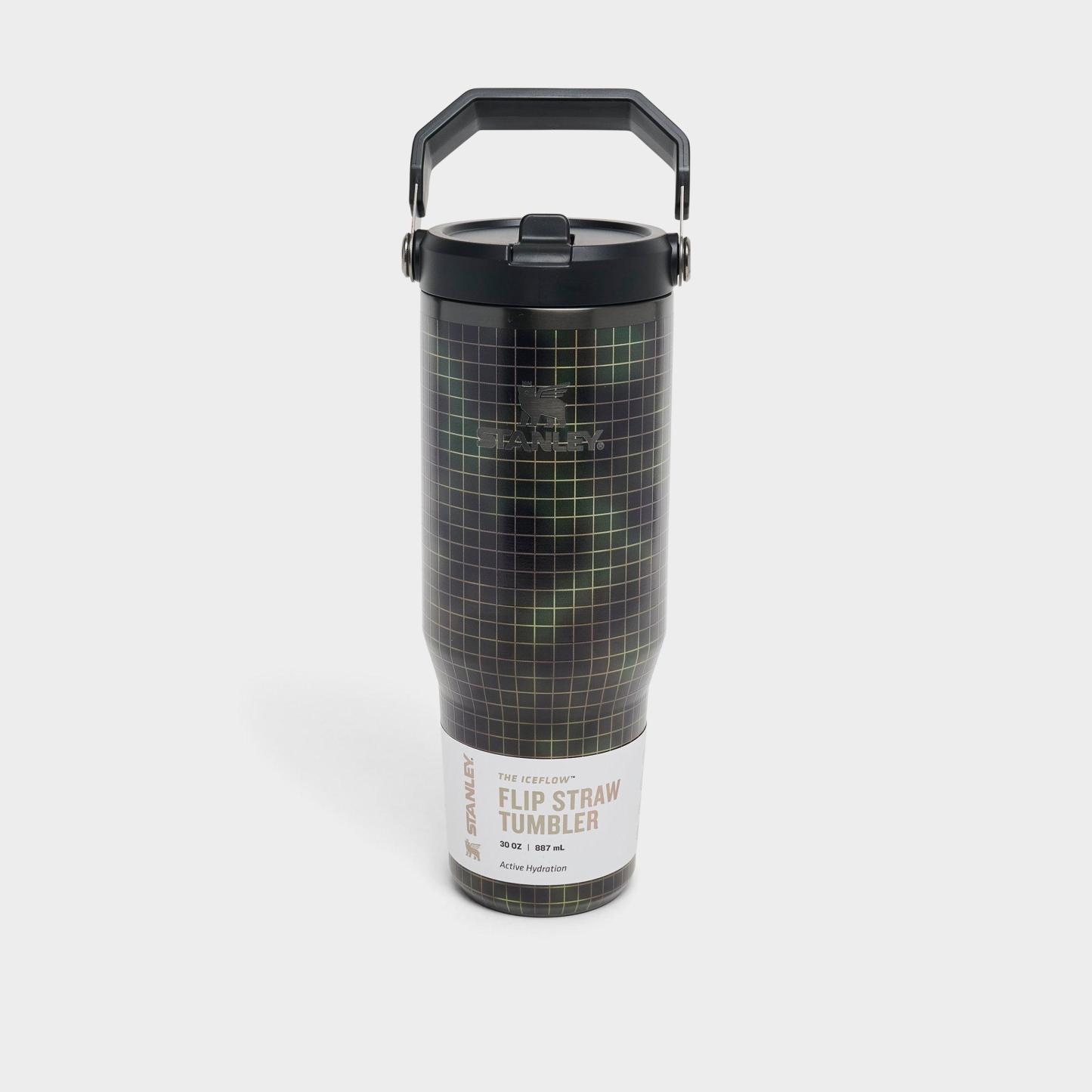 Stanley IceFlow Flip Straw Tumbler (30 oz.) - Dried Pine Blur
