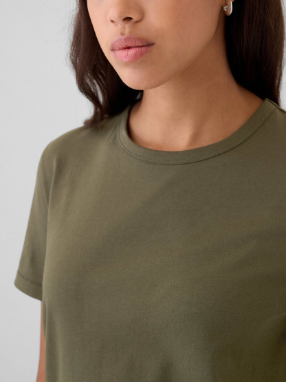 Organic Cotton VintageSoft T-Shirt - olive green