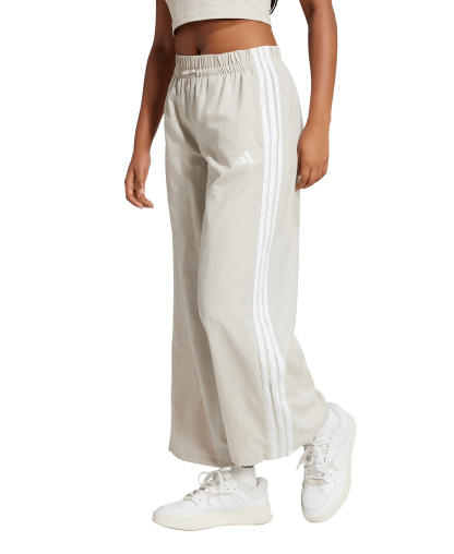 adidas Women's Three Stripe Parachute Pants - Wonder Alumina