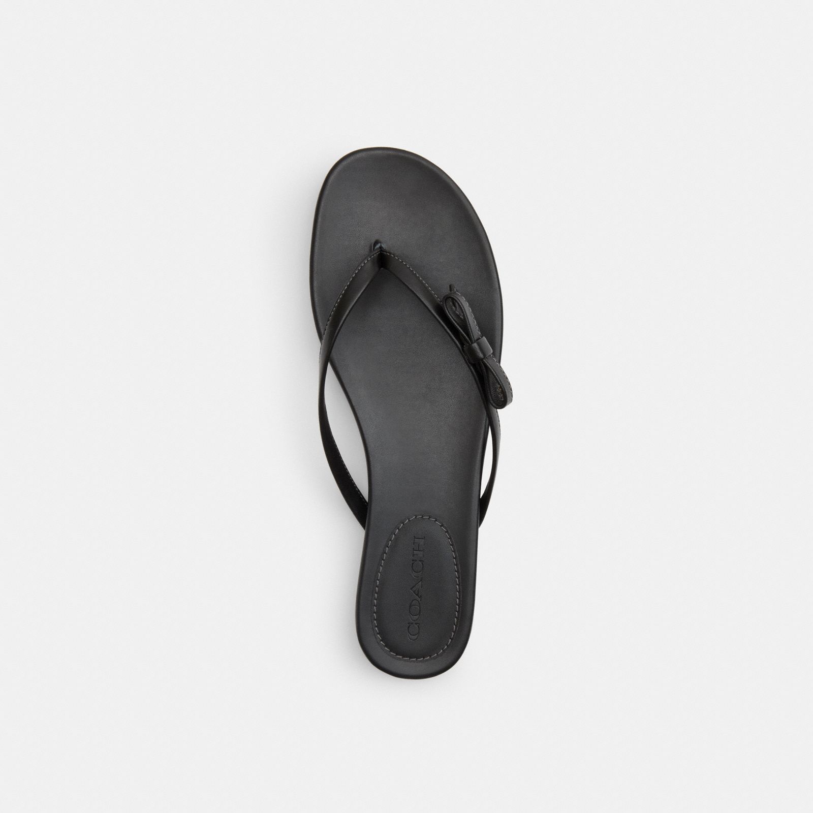 Bow Flip Flop - Black - view 3
