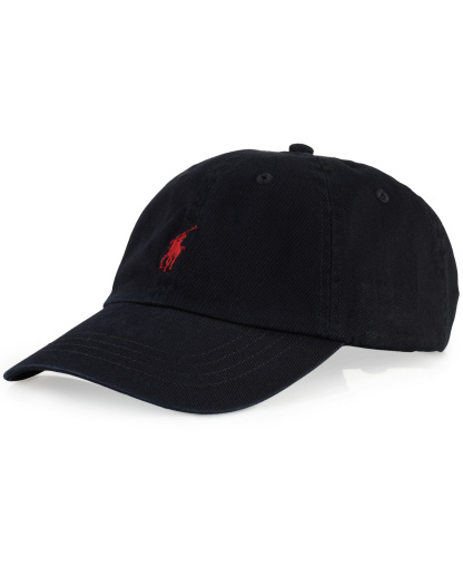 Polo Ralph Lauren Men's Classic Baseball Hat - Black Red