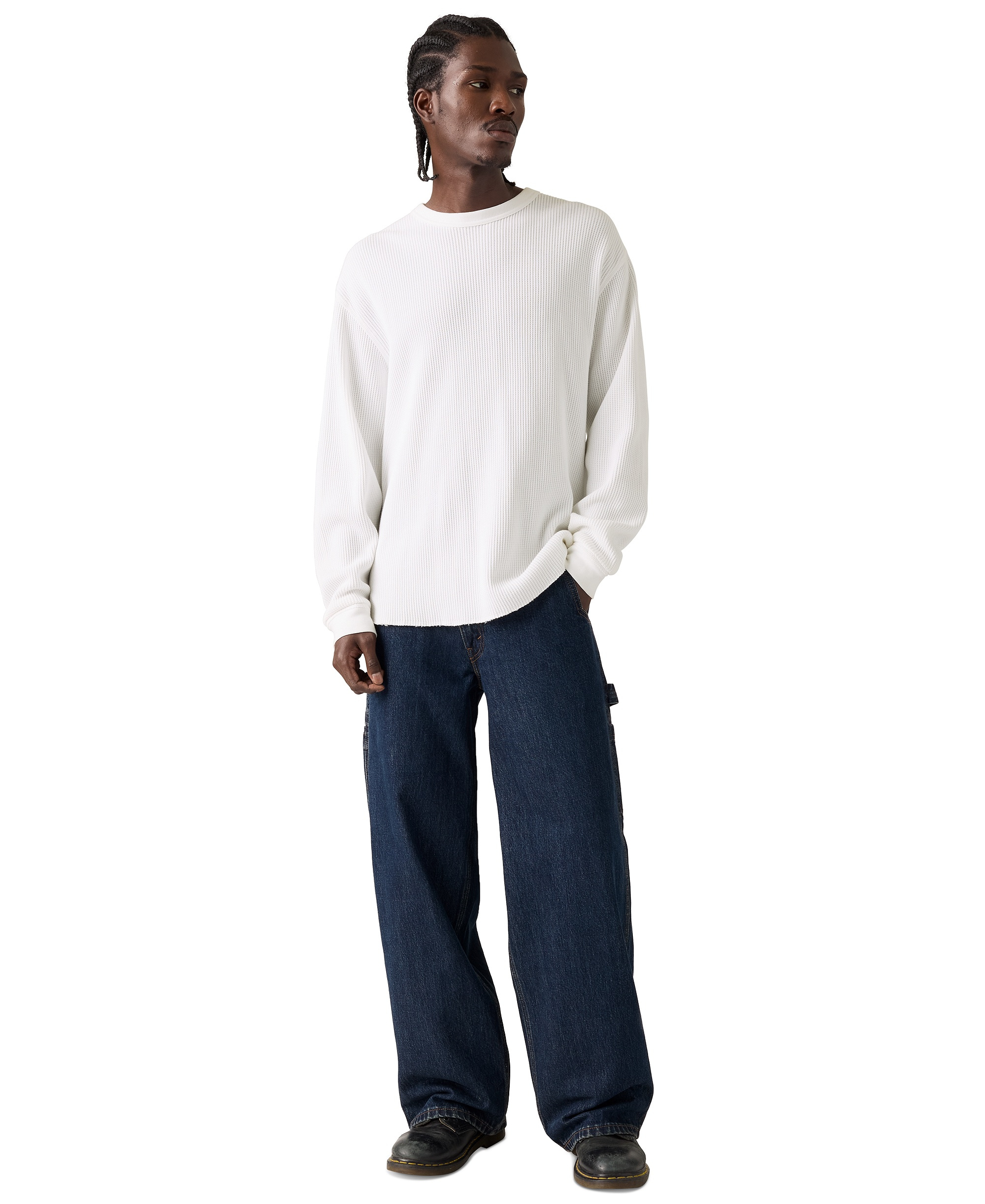 Levi's Men's Baggy Utility Zip-Fly Jeans - Rinse Crusader