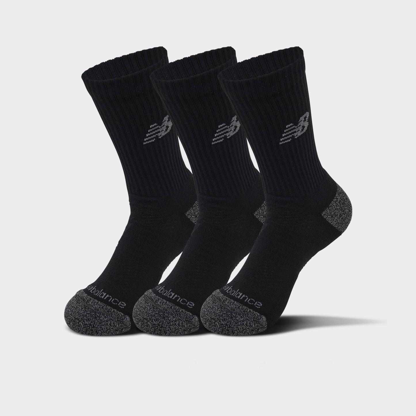 New Balance Active Crew Socks (6-Pack) - Black - view 3