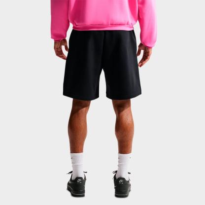 Men's Nithtke Standard Issue Therma-FIT 8" Brushed Fleece Basketball Shorts - Black/Pale Ivory