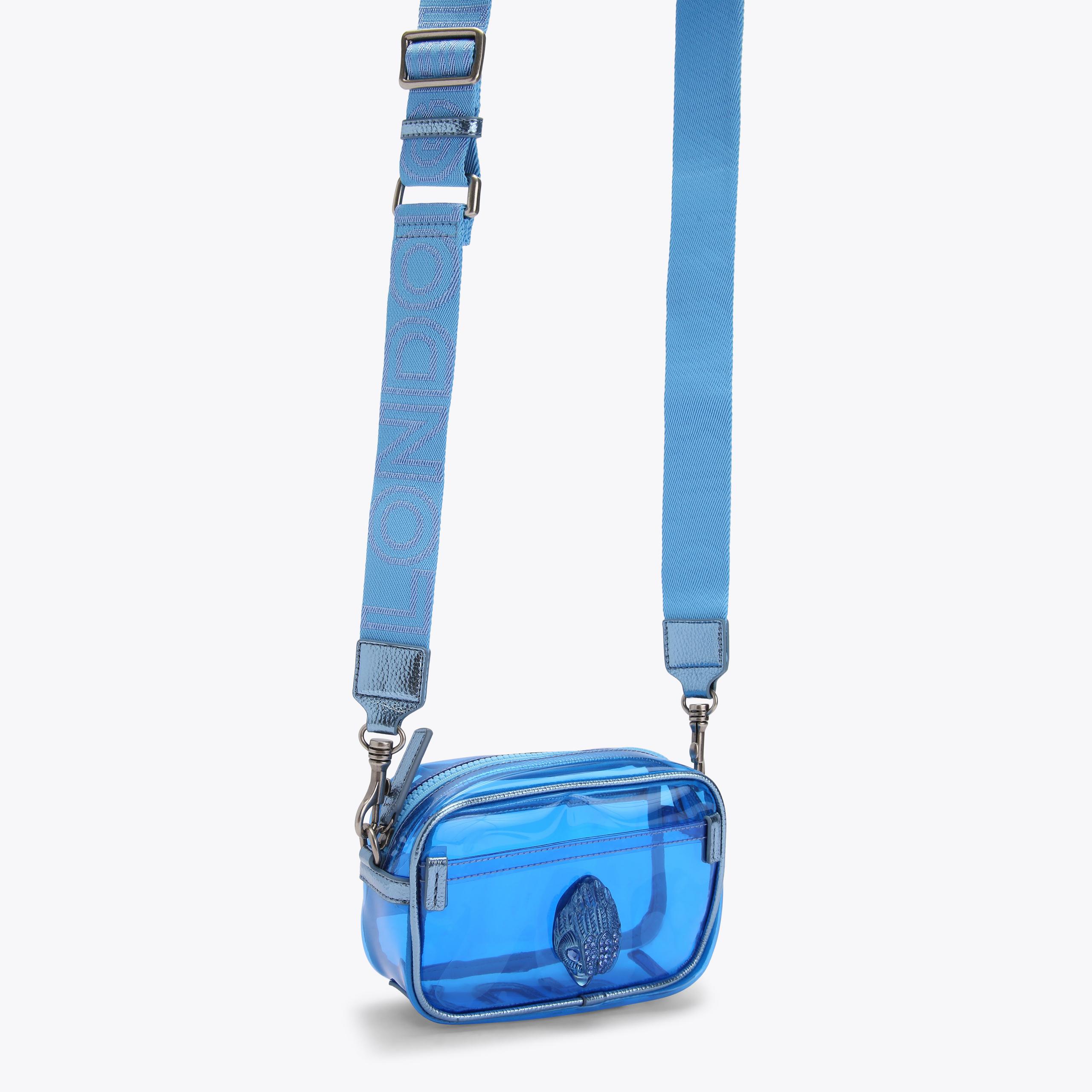 Kurt Geiger London Vinyl Kensington Camera Bag - Blue - view 6