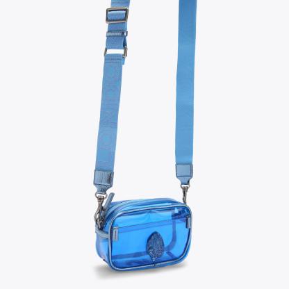 Kurt Geiger London Vinyl Kensington Camera Bag - Blue - view 6