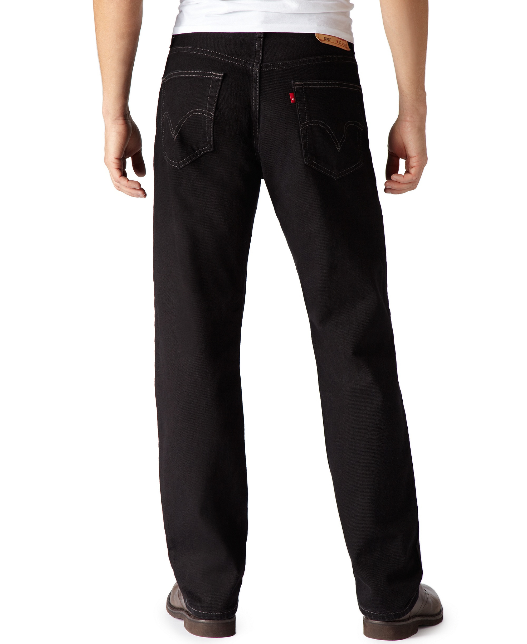 Levi's Men's Big & Tall 550™ Relaxed Fit Non-Stretch Jeans - Black