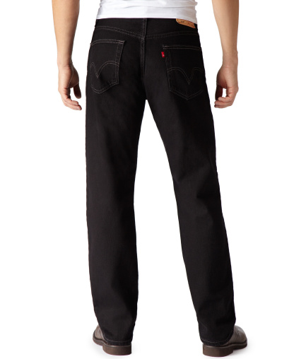 Levi's Men's Big & Tall 550™ Relaxed Fit Non-Stretch Jeans - Black