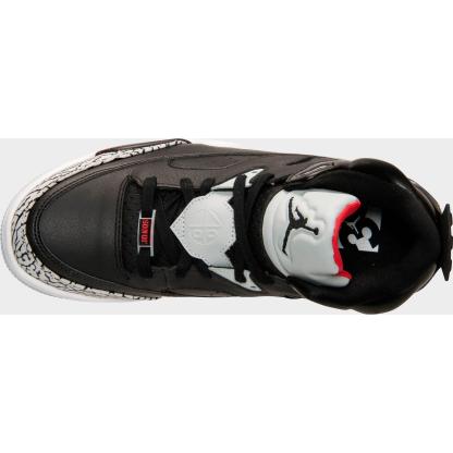 Men's Air Jordan Son of Mars Low Casual Shoes - Black/University Red/Grey Mist - view 7