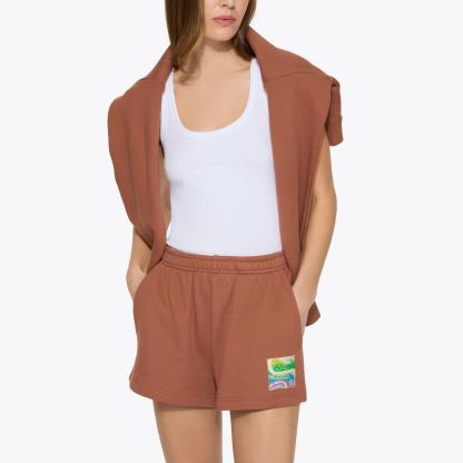 Kurt Geiger London Kurt's Cabana Shorty Shorts - Brown - view 4