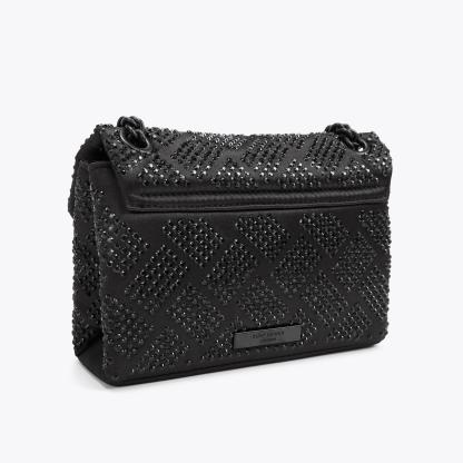 Kurt Geiger London Mini Crystal Kensington Bag - Black - view 4