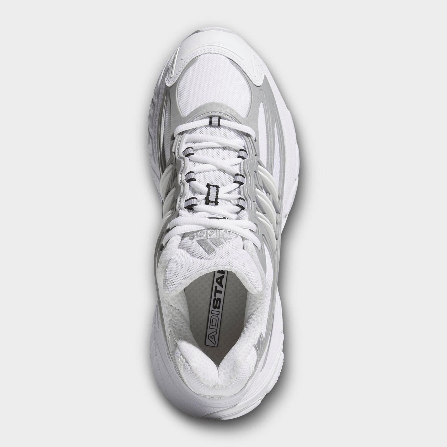 Men's adidas Adistar XLG 2.0 Casual Shoes - Part 2 - Cloud White/Silver Metallic/Silver Metallic - Top view