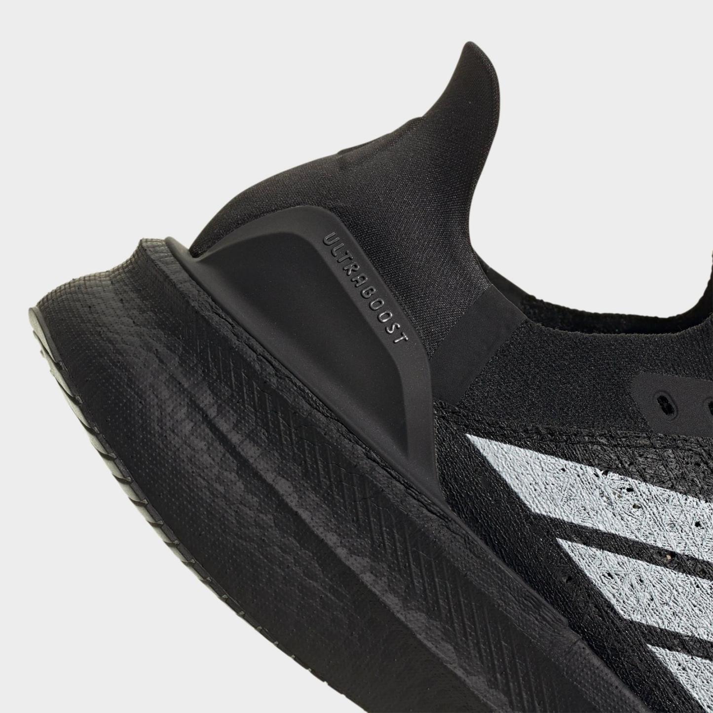 Men's adidas Ultraboost 5 Strung Running Shoes - Black/White/Iron Metallic - view 3