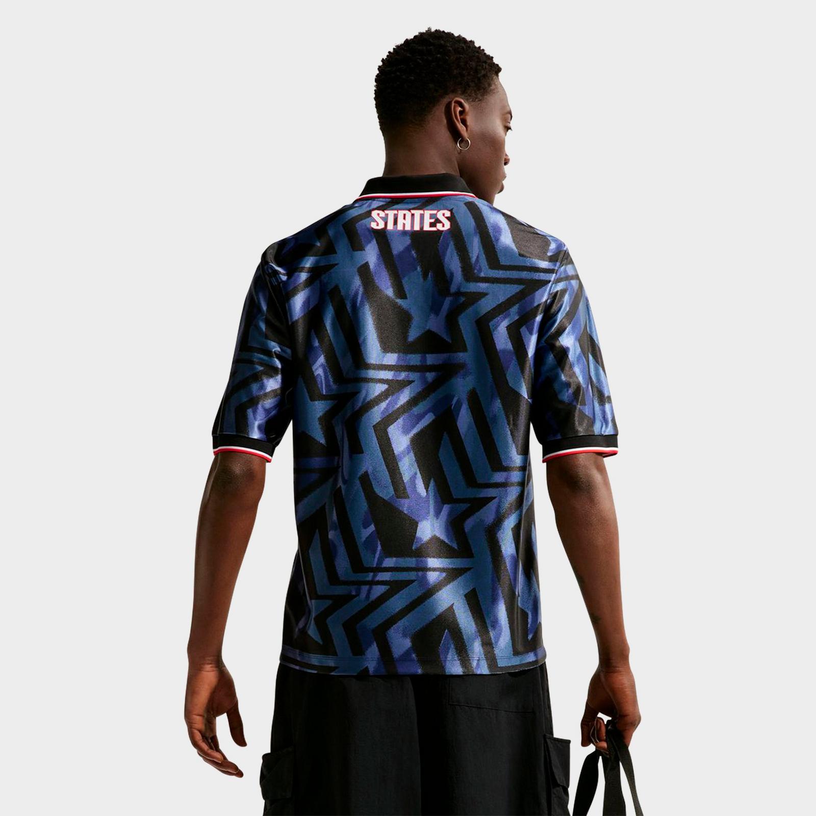 Men's Nike USA Energy Dri-FIT Soccer Top - Midnight Navy/University Red