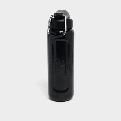 Stanley Wellspring Water Bottle (24 oz) - Hammertone Black