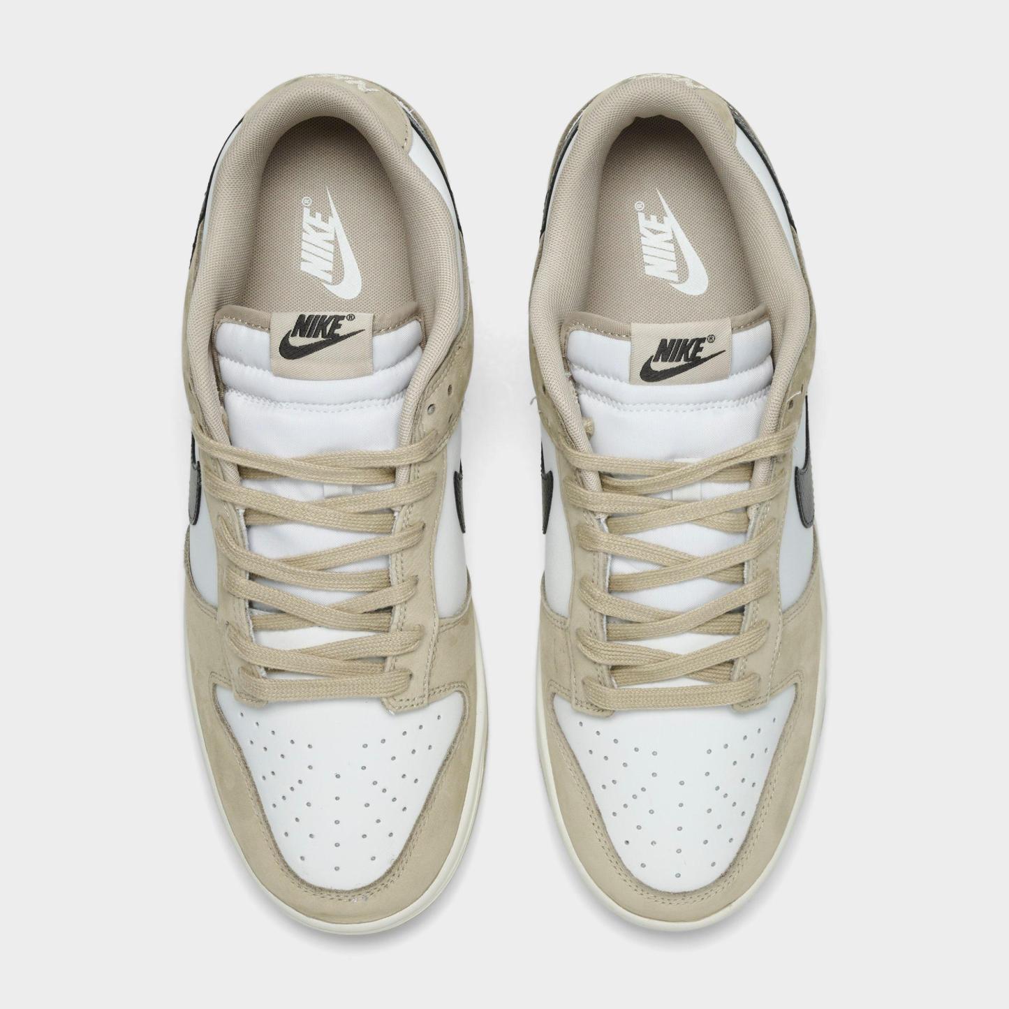 Men's Nithtke Dunk Low Retro Casual Shoes - Part 3 - Desert Khaki/Medium Ash/Summit White - Top view