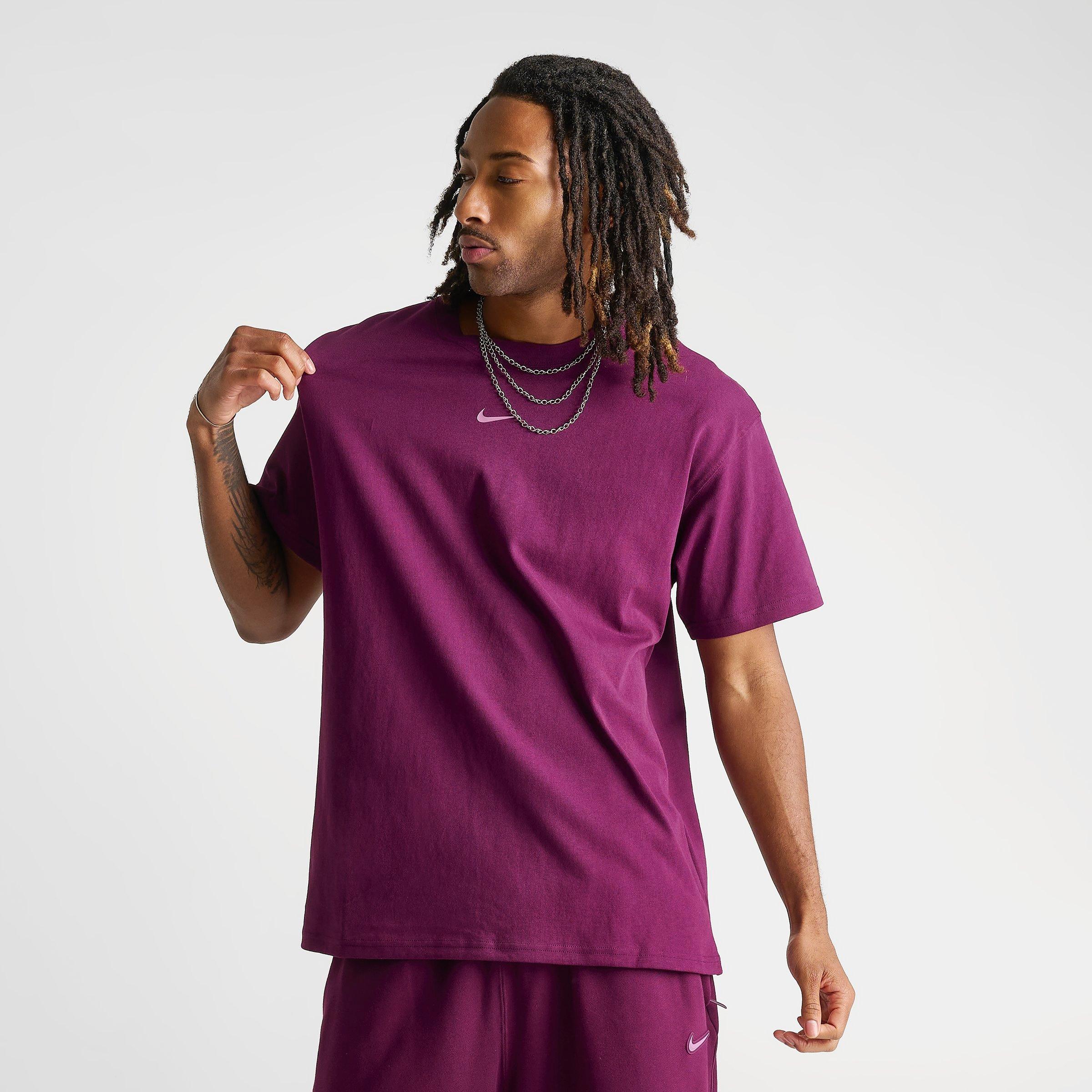 Men's Nithtke NOCTA NRG 2 T-Shirt - Bordeaux/Light Bordeaux