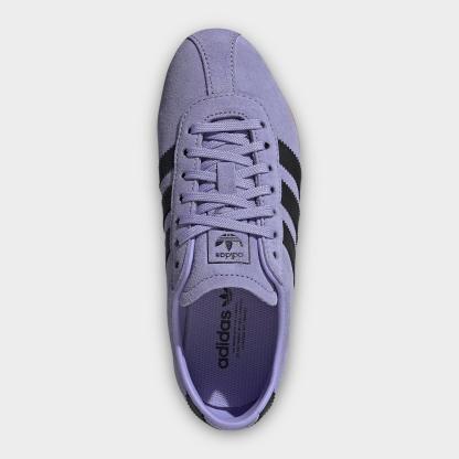 Big Kids' adidas Originals Tokyo Casual Shoes - Light Purple/Core Black/Gum - Top view
