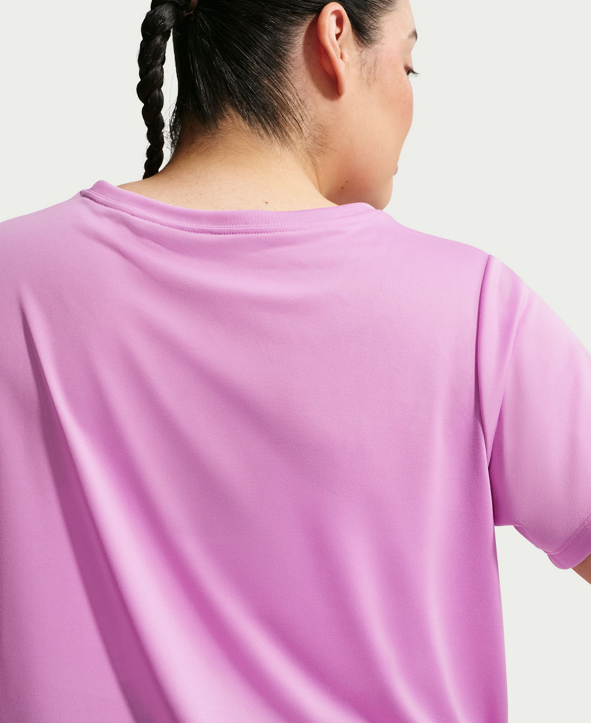 Nike Women's Dri-FIT T-Shirt - Lt Magenta/white