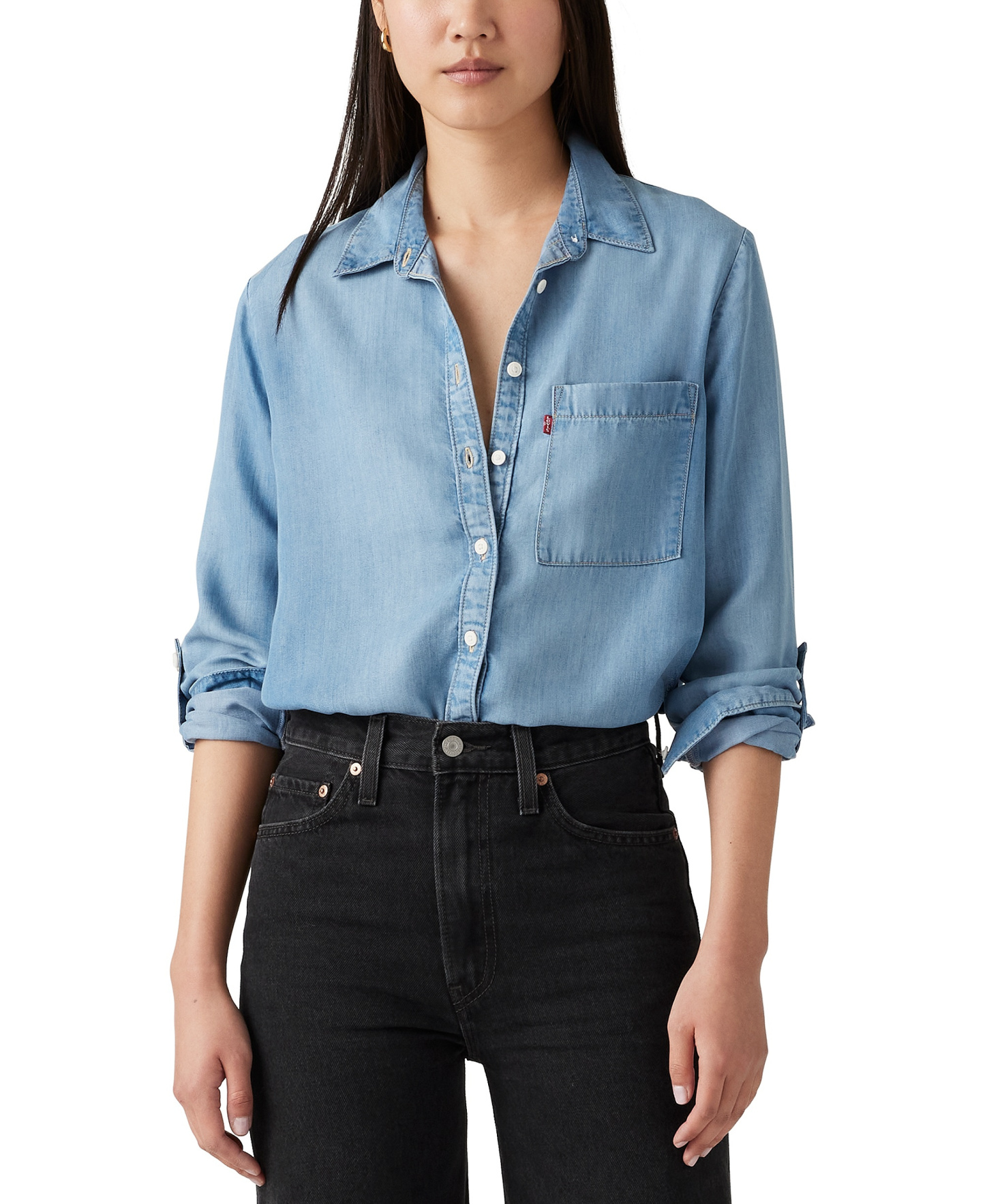 Levi's Women's Darlene Collared Button-Front Shirt - Take It Again