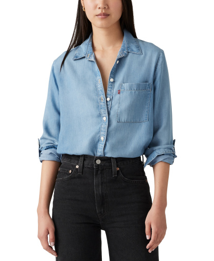 Levi's Women's Darlene Collared Button-Front Shirt - Take It Again