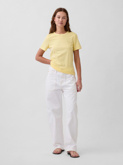 Organic Cotton VintageSoft T-Shirt - Havana yellow