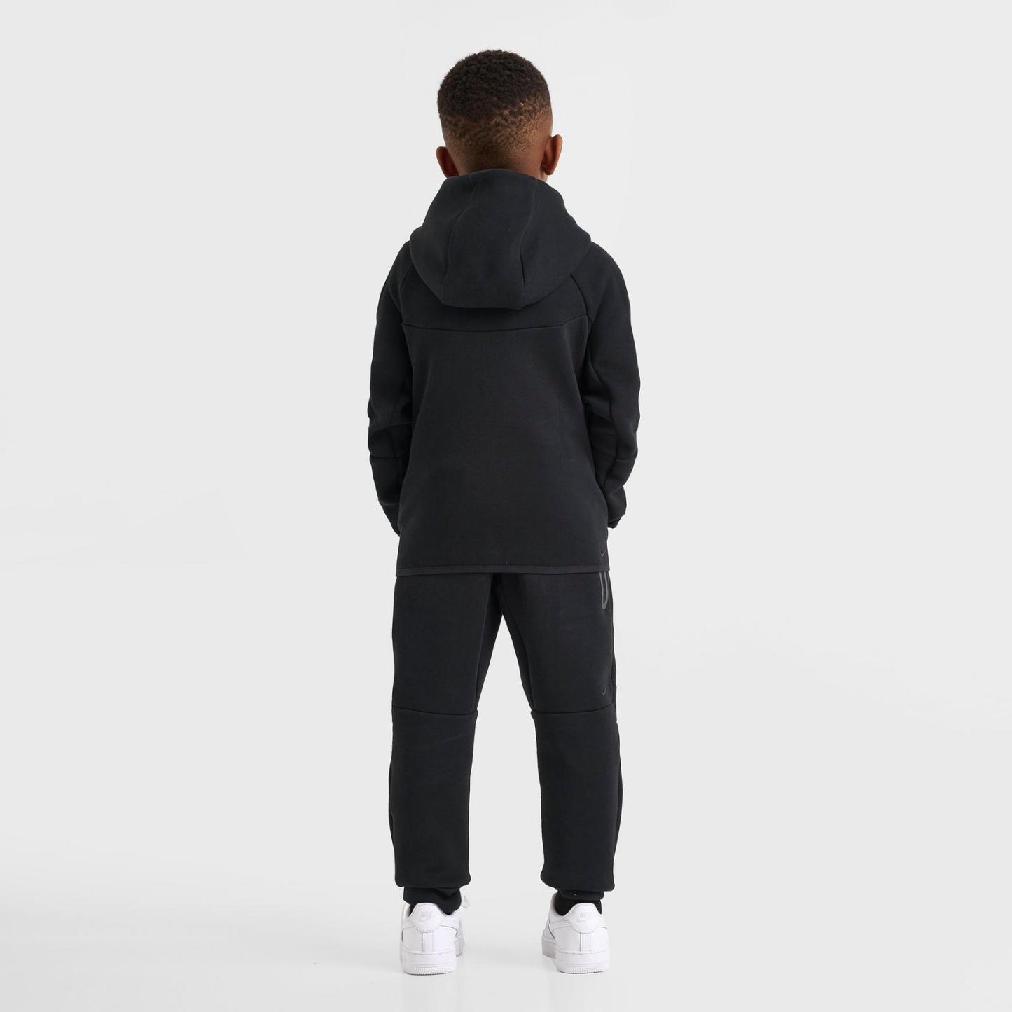 Little Kids' Nike Tech Fleece Full-Zip Set - Black