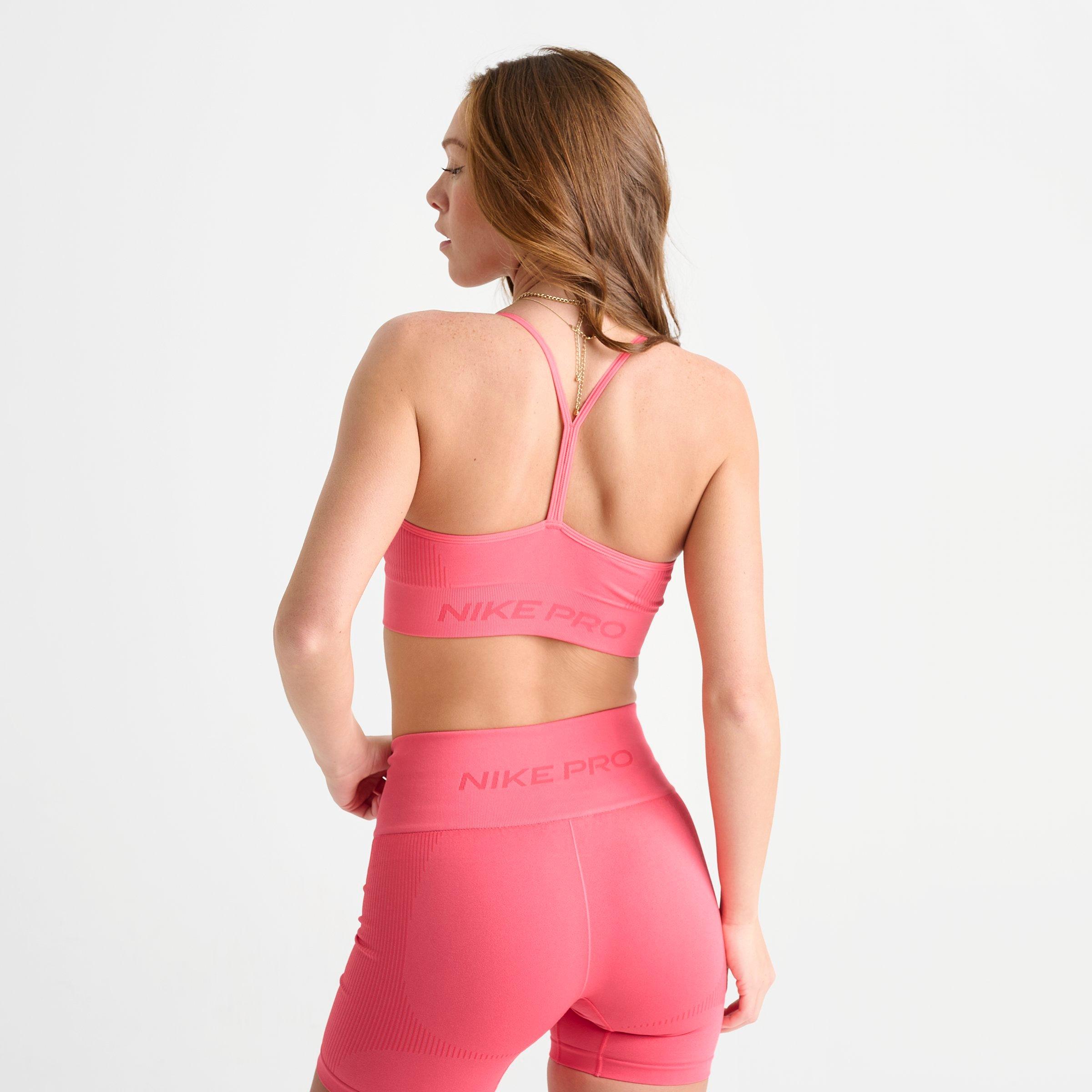 Women's Nithtke Pro Seamless Light-Support Padded Sports Bra - Sea Coral