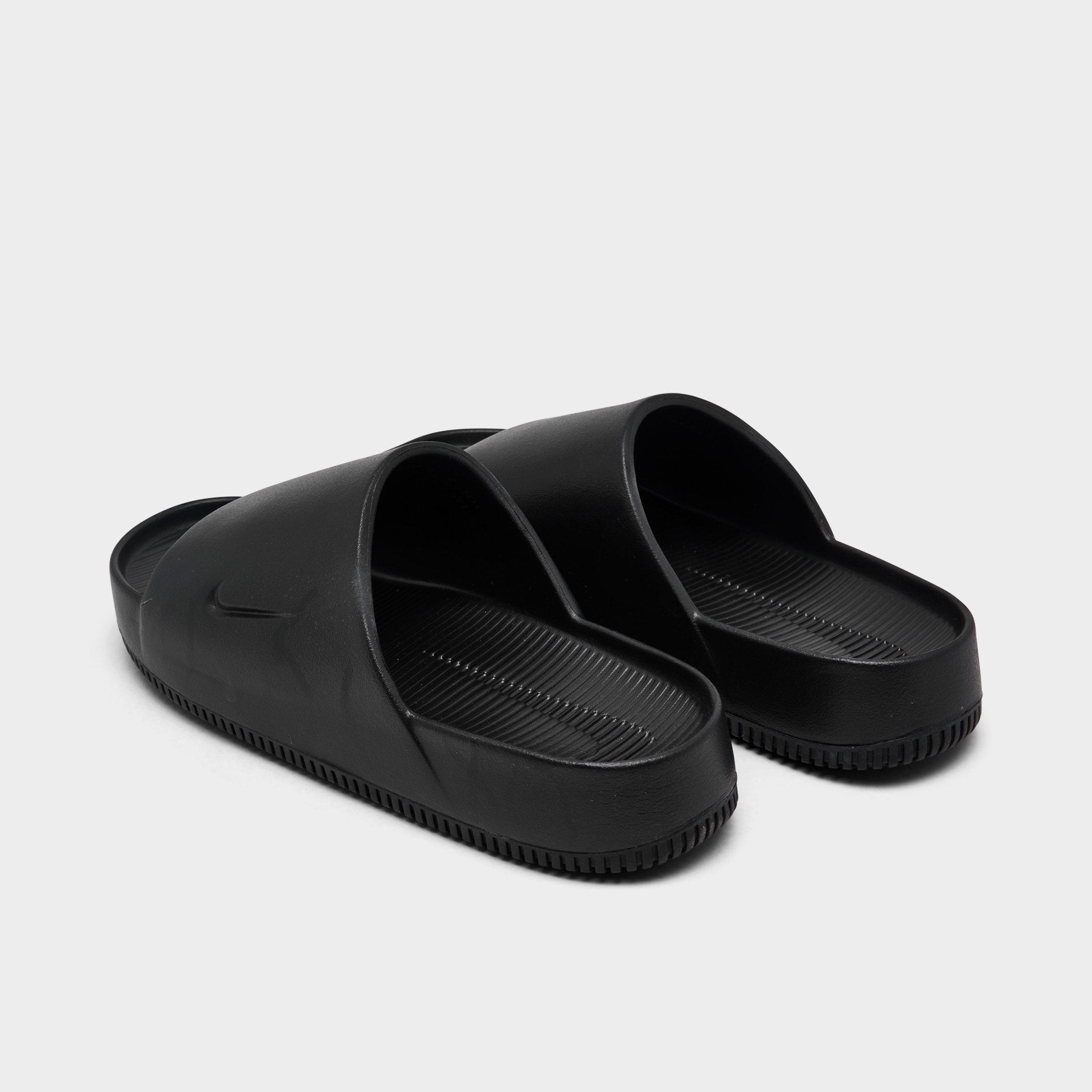 Men's Nithtke Calm Slide Sandals - Black/Black - Back view