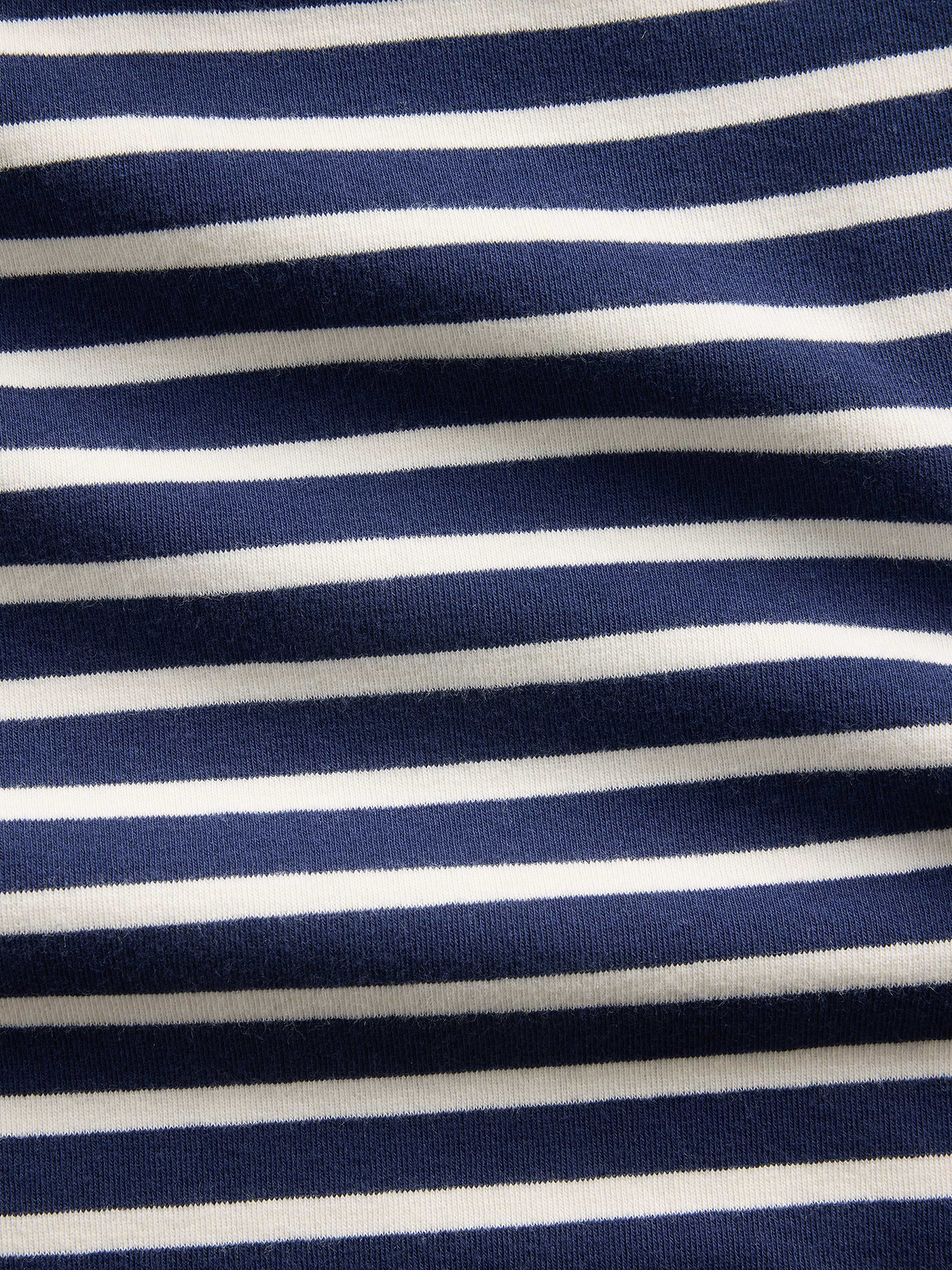 Modern Mockneck Tank Top - Navy blue stripe