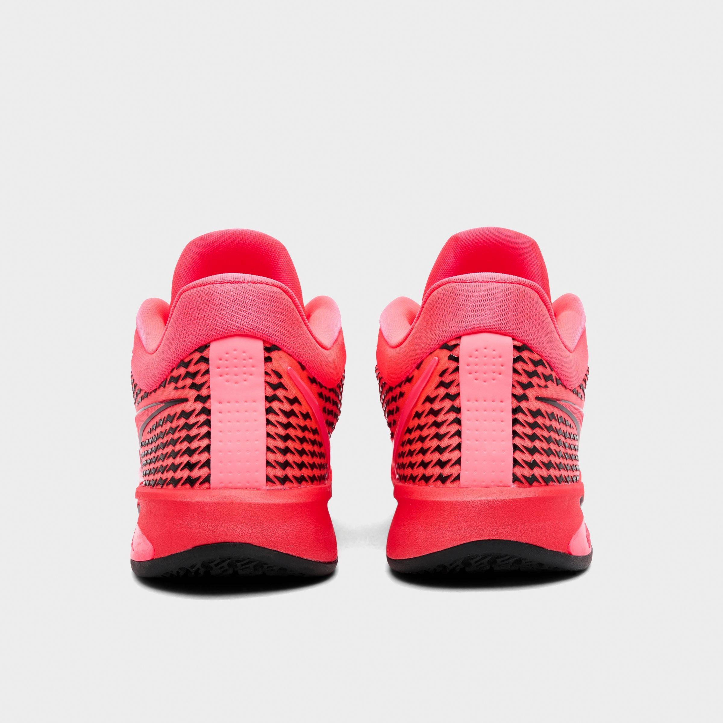 Nithtke Sabrina 4 Basketball Shoes - Bright Crimson/Black/Hot Punch/Infrared - Back view