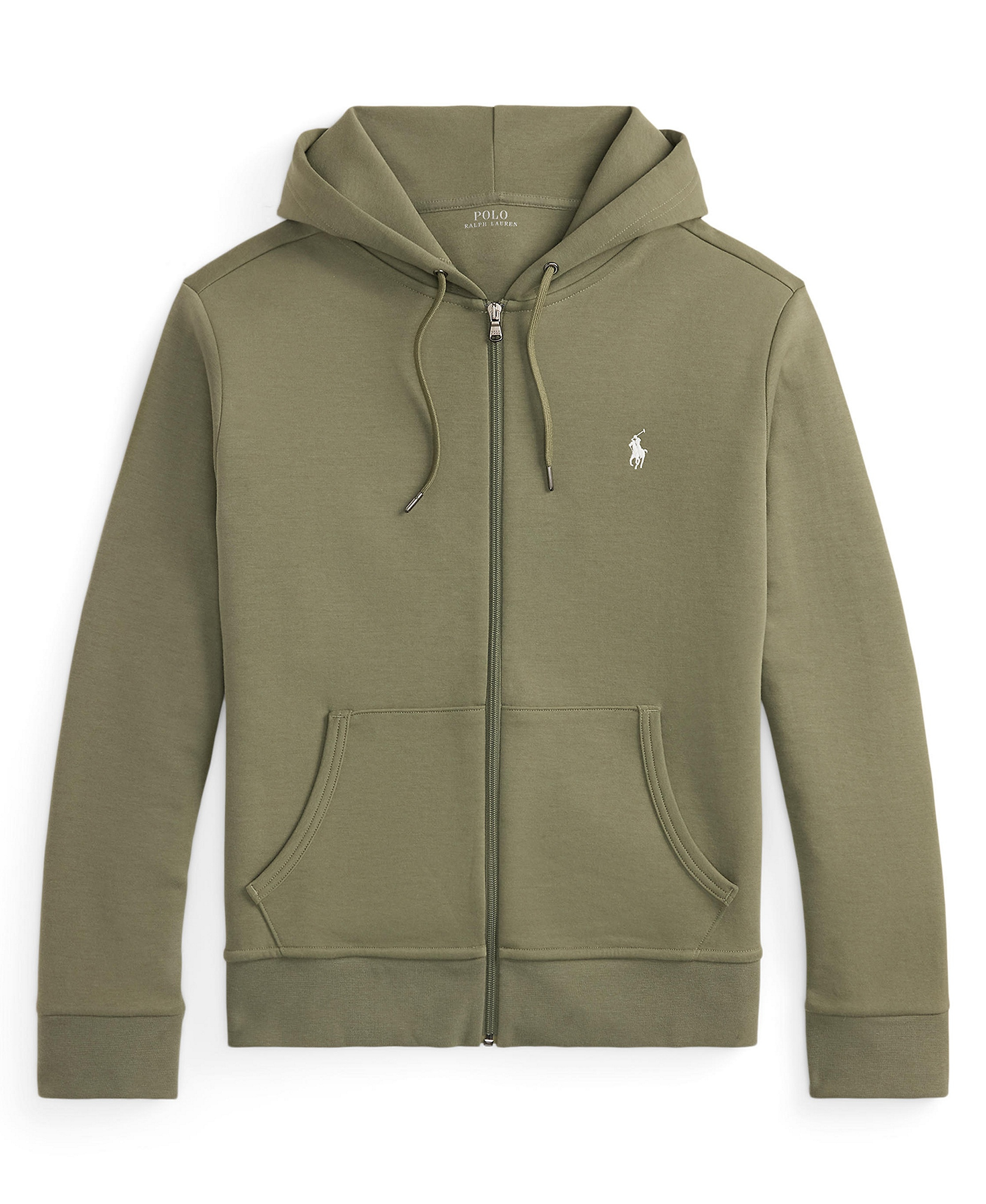 Polo Ralph Lauren Men's Double-Knit Full-Zip Hoodie - Cruise Olive/C1730