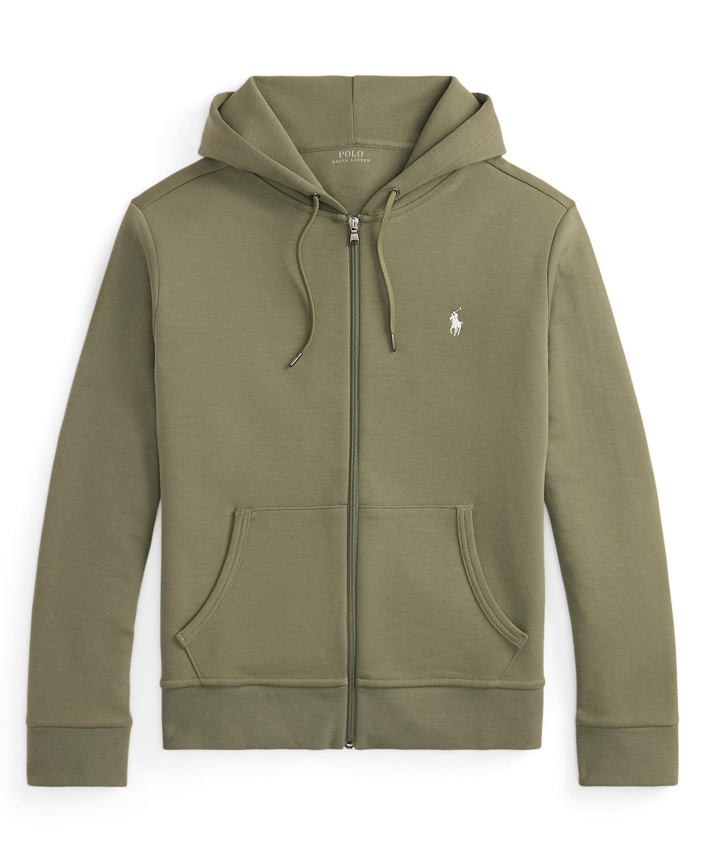 Polo Ralph Lauren Men's Double-Knit Full-Zip Hoodie - Cruise Olive/C1730