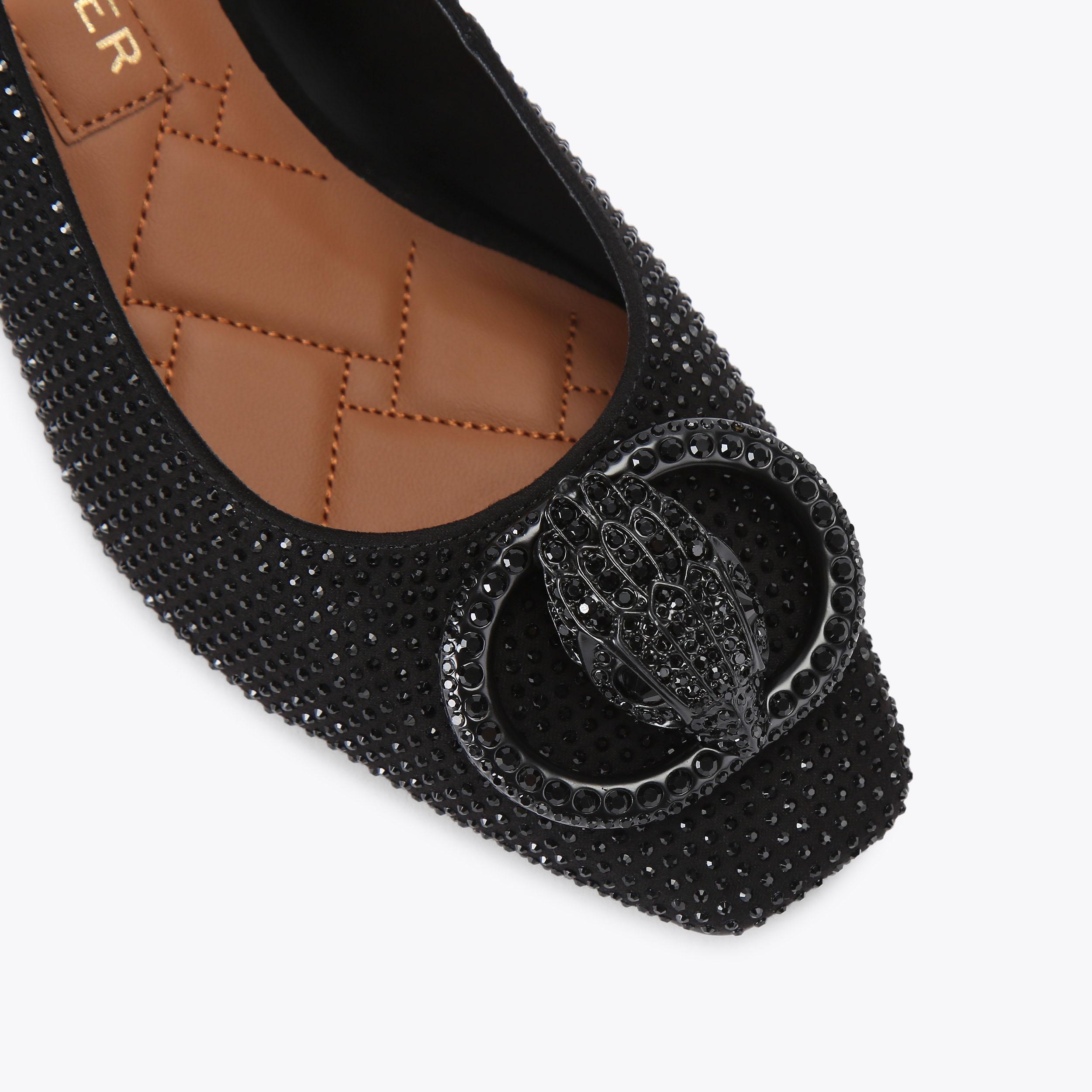Kurt Geiger London Chelsea Block Sling Dr - Black - view 5