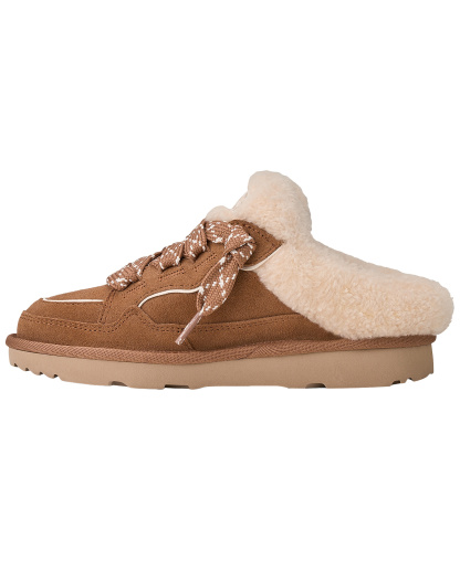 UGG® Kids Lowmel Slip-On Mule Sneakers - Chestnut