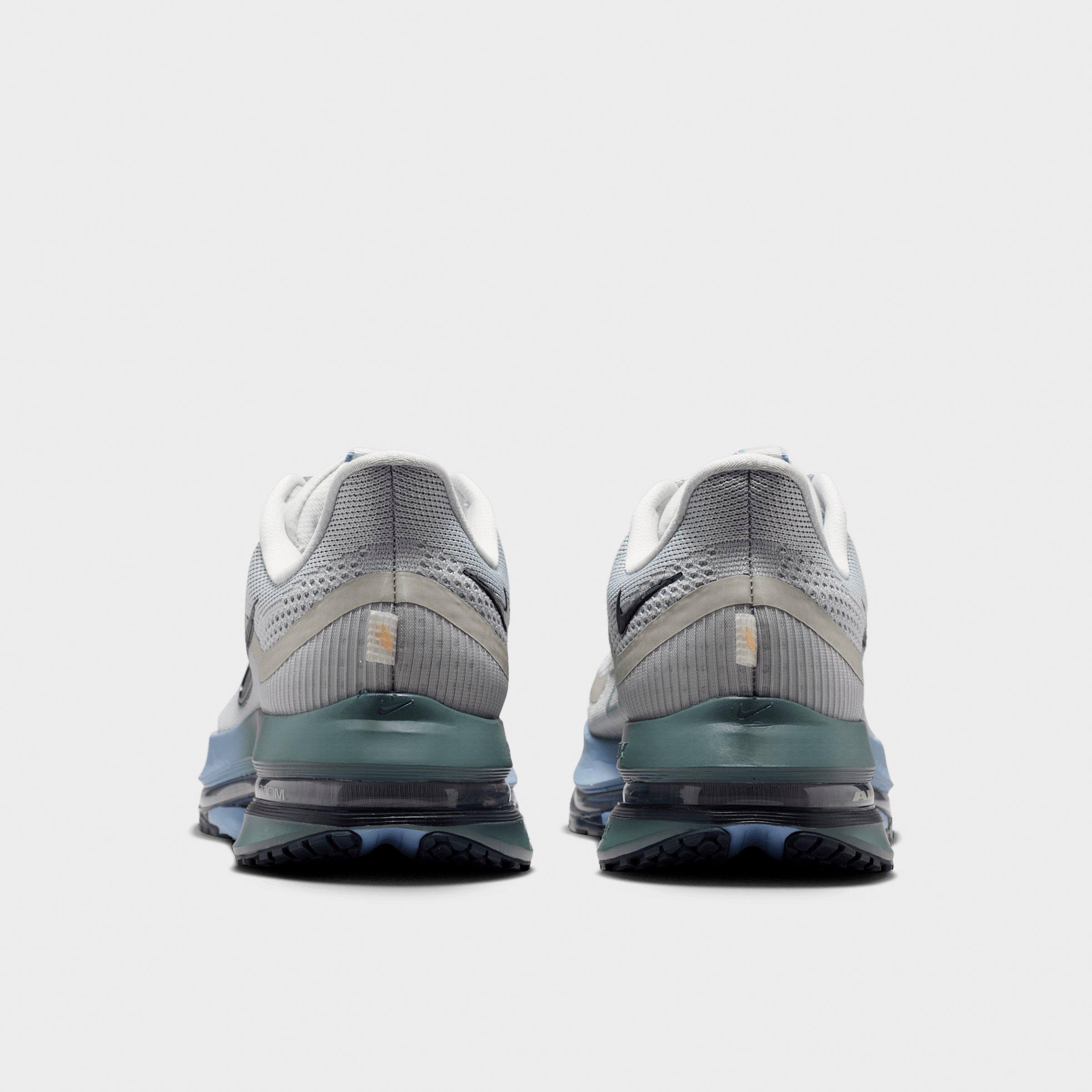 Men's Nithtke Pegasus Premium Running Shoes - Part 1 - Grey Mist/Mineral Slate/Work Blue/Dark Obsidian - Back view