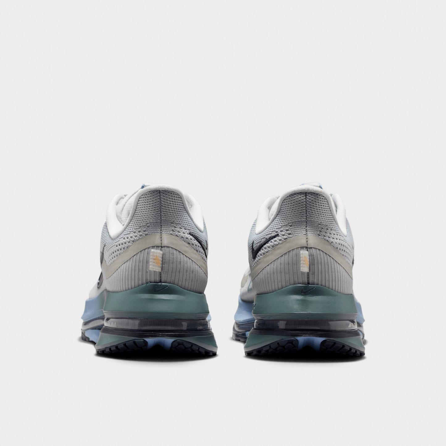 Men's Nithtke Pegasus Premium Running Shoes - Part 1 - Grey Mist/Mineral Slate/Work Blue/Dark Obsidian - Back view